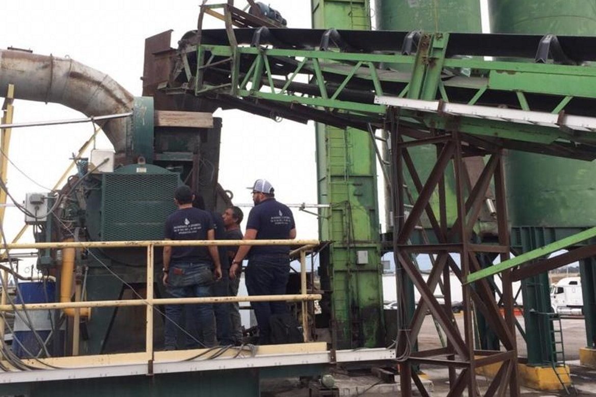 Mantenimiento equipos de planta de asfalto